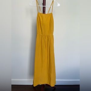 A&F Summer Bright Yellow Dress